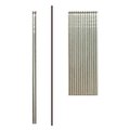 Totalturf 18 Gauge x 2 in. Brad Straight Smooth Glue Electro Galvanized Nails; 1000 Count TO1232904